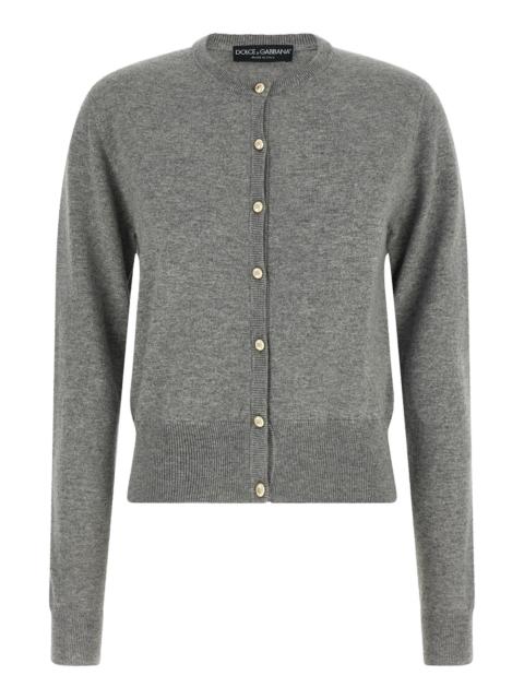 Dolce & Gabbana Logo Buttons Cardigan