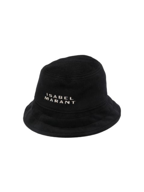 Isabel Marant Giorgia logo-embroidered bucket hat