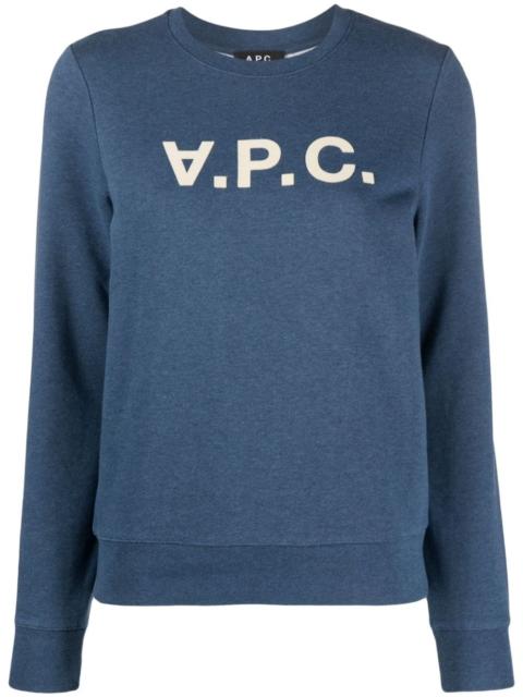 Viva logo cotton sweatshirt