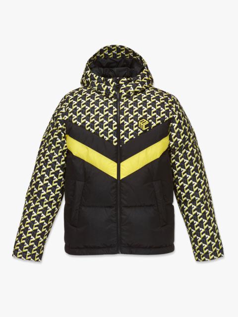 MCM Men’s Cubic Monogram Down Parka in ECONYL®