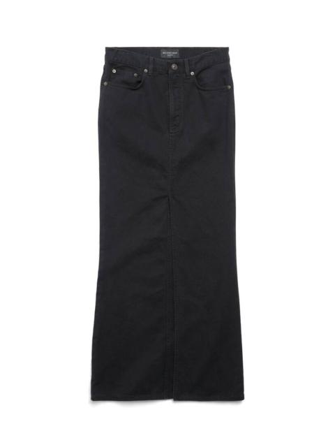 Women's Maxi Skirt in Black