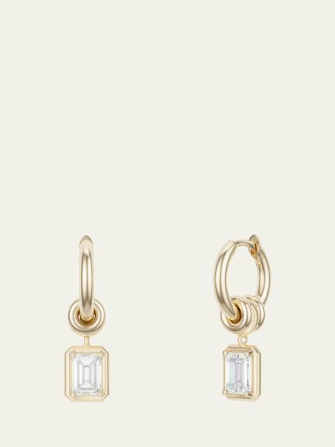 Spinelli Kilcollin Zahra 18K Yellow Gold Earrings with Diamonds