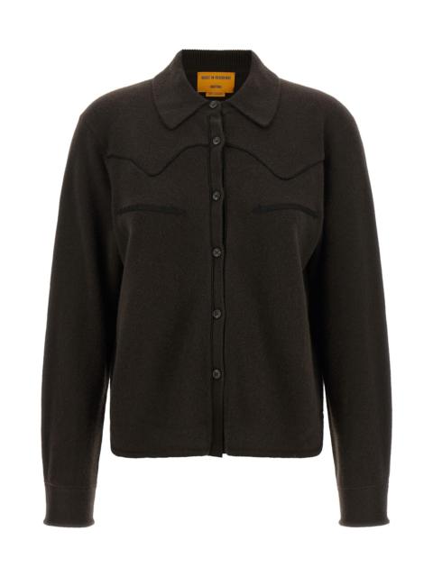 GUEST IN RESIDENCE 'Cropped Western' Shirt