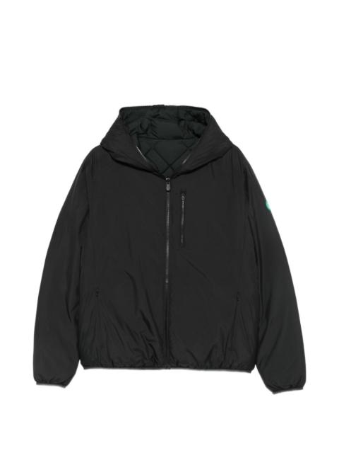 Save The Duck hooded zip-up padded jacket