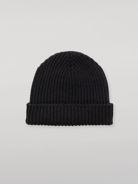 Johnstons of Elgin Lovat Black Cashmere Hat