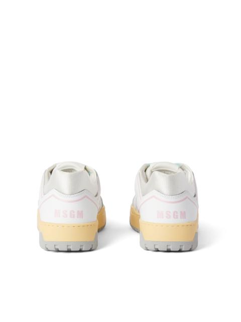 MSGM MSGN retro basketball sneakers