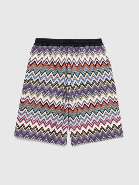 Missoni Missoni – Knitted Bermuda Shorts Multi