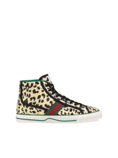 GUCCI 남자 구찌 테니스 1977 고 탑 스니커