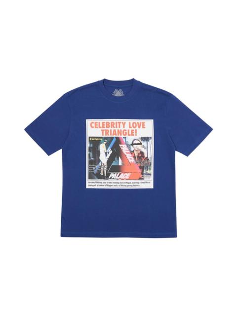 PALACE Palace Love Triangle T-Shirt Blue