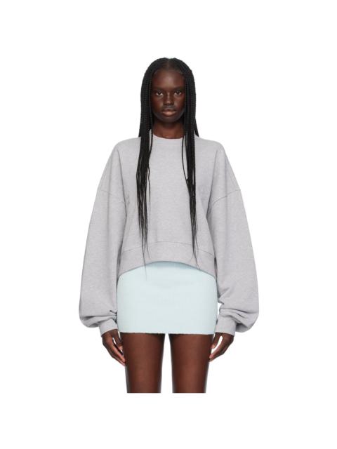 WARDROBE.NYC Gray Hailey Bieber Edition HB Sweatshirt