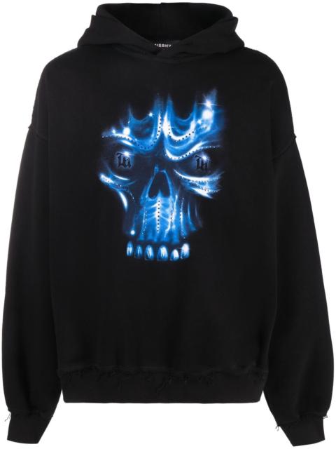 MISBHV skull print drawstring hoodie