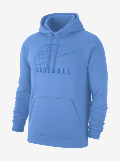 Nike Swoosh Club Fleece Men's Soccer Pullover Hoodie