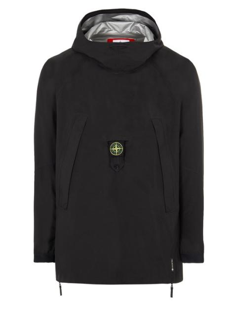 Stone Island 419G1 RIPSTOP GORE-TEX WITH PACLITE® PRODUCT TECHNOLOGY_PACKABLE BLACK