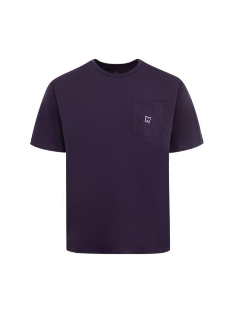 NEEDLES butterfly-appliqué T-shirt