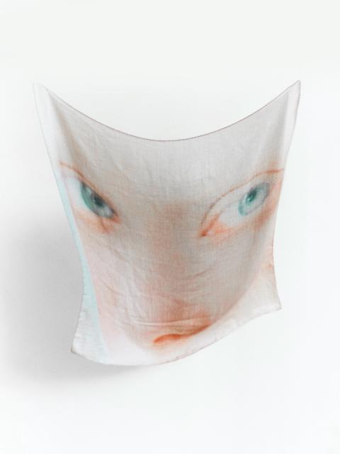 CASEY/CASEY SQUARE SCARF - SERIE 1 - CASHSILK - EYES 2