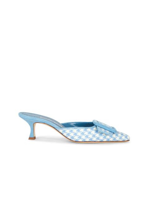 Manolo Blahnik Maysalebi 50 Mule