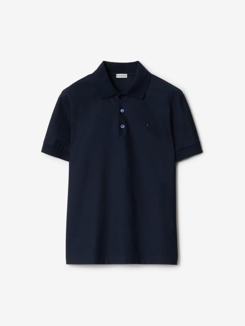 Burberry Metal Knight Cotton Polo Shirt