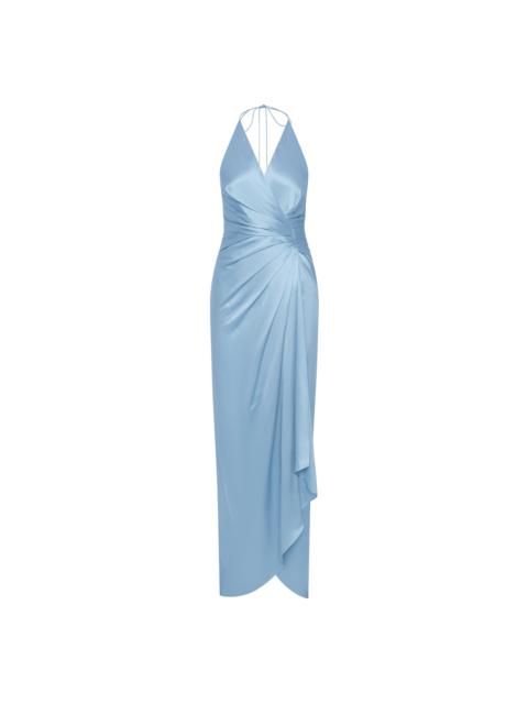 REBECCA VALLANCE Billy V Neck Maxi Dress