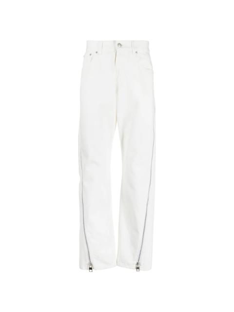 Alexander McQueen zipped-leg jeans