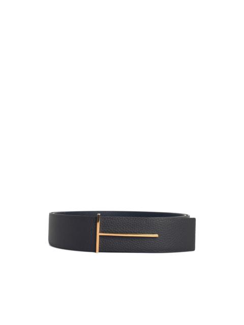 reversible T-buckle belt