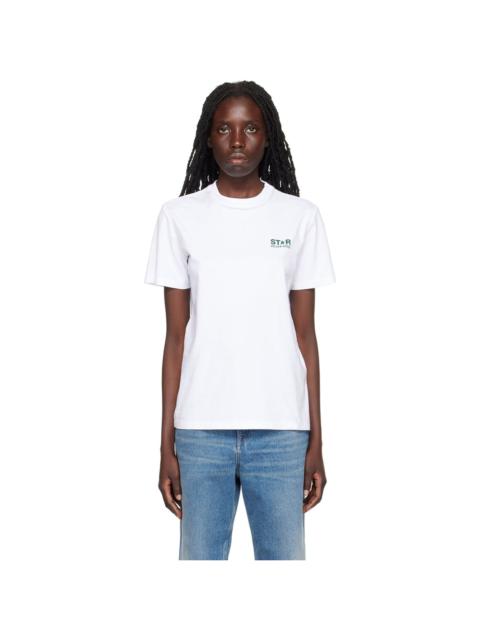 Golden Goose White Printed T-Shirt