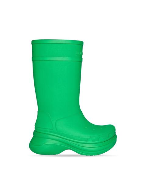 BALENCIAGA Women's Crocs™ Boot in Green