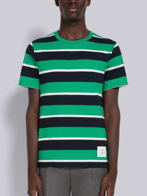 Thom Browne Stripe Midweight Jersey Tee