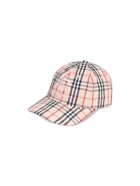Supreme x Burberry 6-panel camp cap