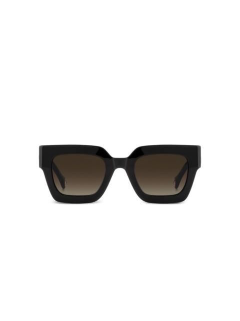 CAROLINA HERRERA square-frame logo-detail sunglasses