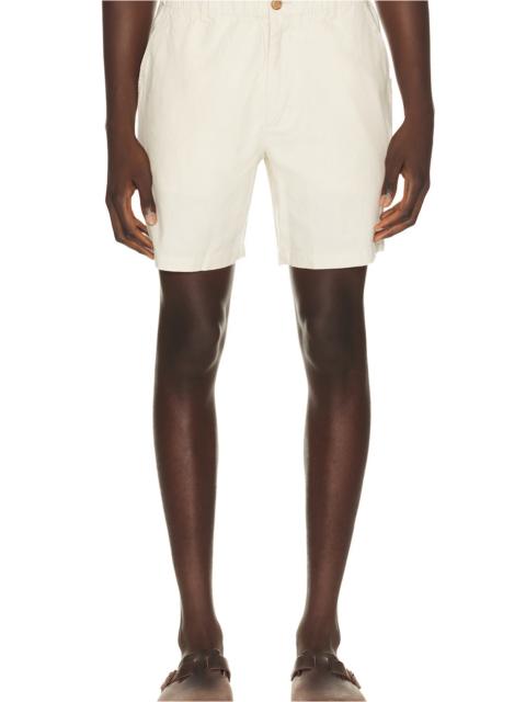 Marine Layer Saturday Hemp Chino 7" Short