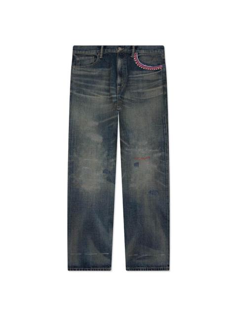 NEIGHBORHOOD SAVAGE DENIM DP BASIC PANTS - INDIGO