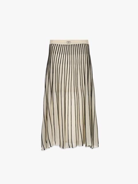 MCM Meta Safari Plissé Skirt