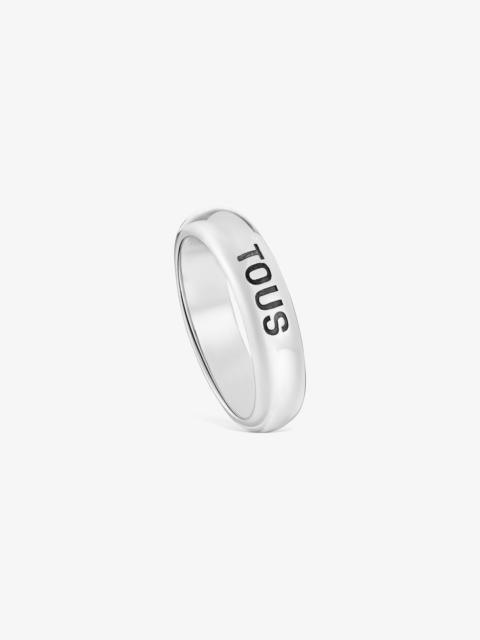 TOUS 5 mm silver Ring TOUS Man