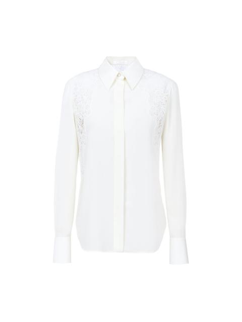 Chloé GUIPURE-DETAIL BLOUSE