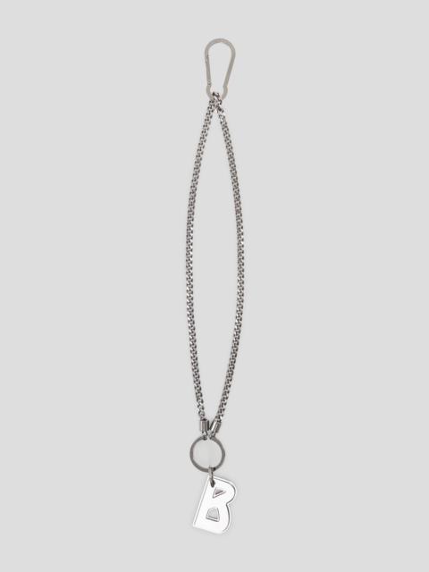 BOGNER CHAIN KEY RING IN SILVER