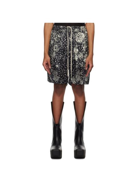 Rick Owens Off-White & Black Hollywood Boxers Shorts