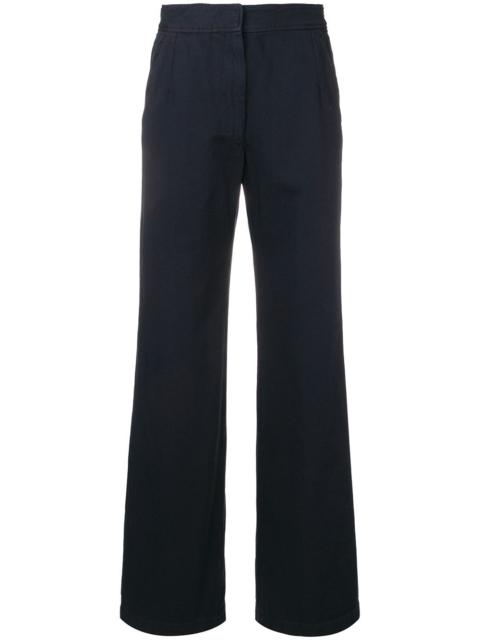 Wide leg trousers