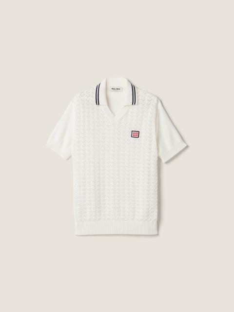 Miu Miu Cotton polo shirt