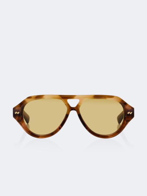 Bottega Veneta Ribbon aviator sunglasses