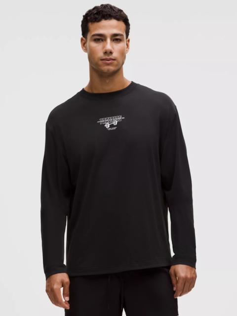 lululemon EasySet Train Long-Sleeve Shirt *Graphic