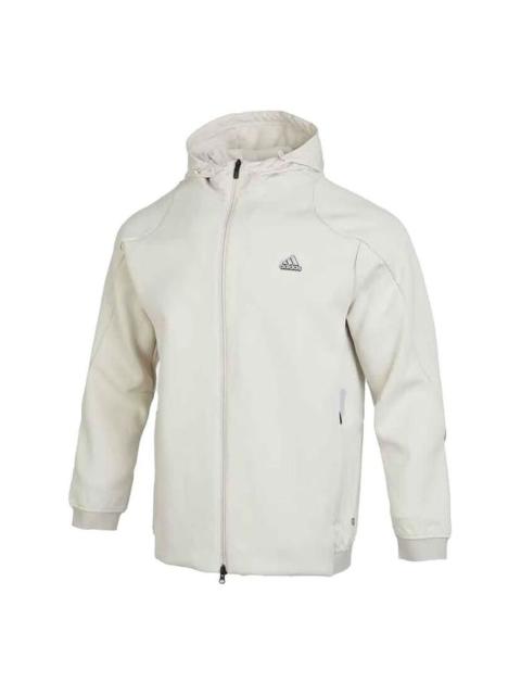 adidas Tech Premium Woven Jacket 'White' HY5836