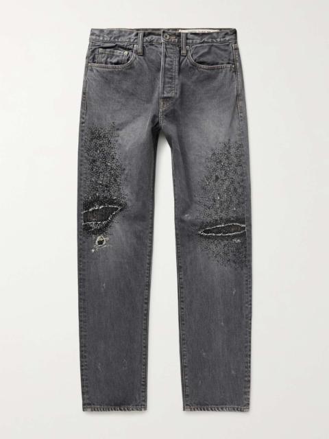 Kapital Monkey CISCO Distressed Denim Jeans