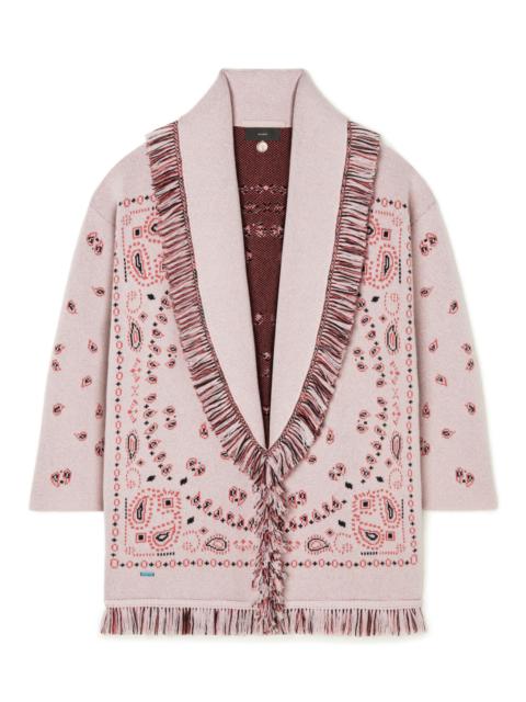 Alanui Bandana-jacquard cardigan