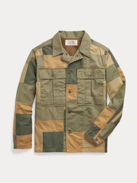 RRL by Ralph Lauren Limited-Edition Patchwork Shirt - Olive/Multi