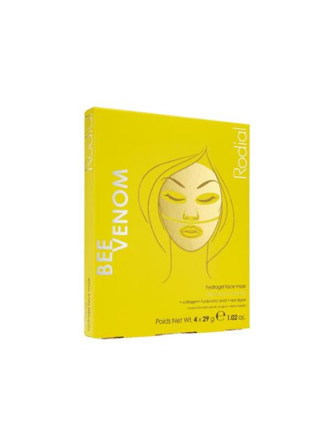 Rodial Bee Venom Hydrogel Facial Mask Box Of 4