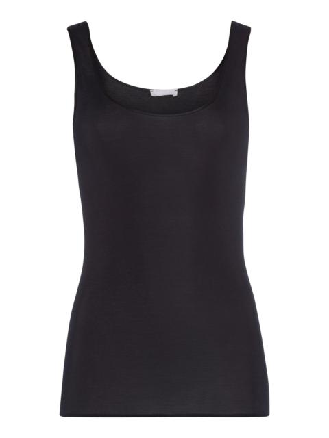 HANRO Cotton Seamless Round Neck Cotton Tank Top