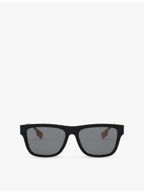 Burberry BE4293 Square-Frame Acetate Sunglasses