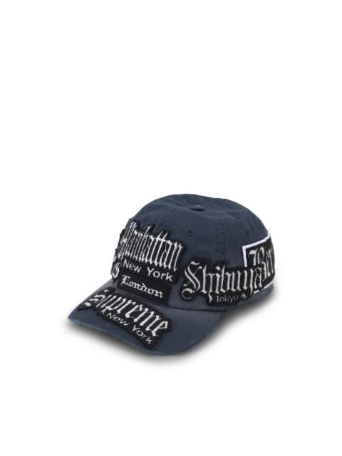 Supreme City Patches six-panel cap hat