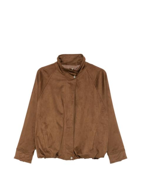 MARELLA high-neck raglan-sleeve jacket