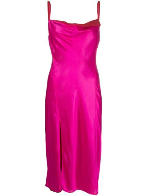Acne Studios cowl neck slip dress
